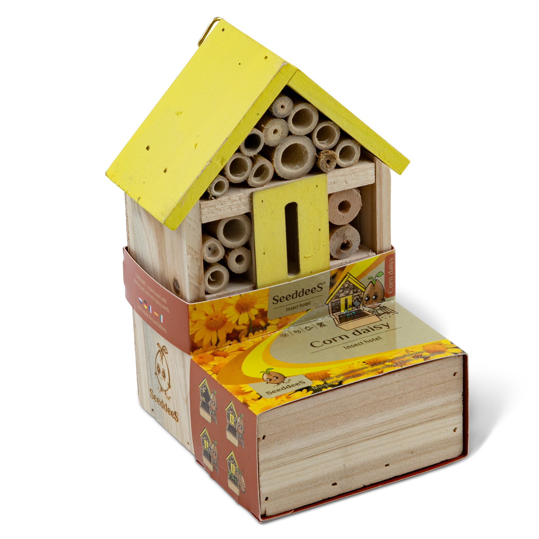 SeeddeeS Insectenhotel Fronter - Gele ganzenbloem